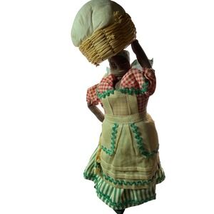 Vintage Creative Handcrafts Virgin Islands Cloth Doll St Croix Souvenir Folk Art